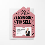 Licensed To Sell | Real Estate Mailers with Envelopes Mailer Market Dwellings
