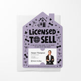 Licensed To Sell | Real Estate Mailers with Envelopes Mailer Market Dwellings