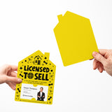 Licensed To Sell | Real Estate Mailers with Envelopes Mailer Market Dwellings