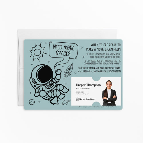 Need More Space? | Real Estate Mailers with Envelopes Mailer Market Dwellings