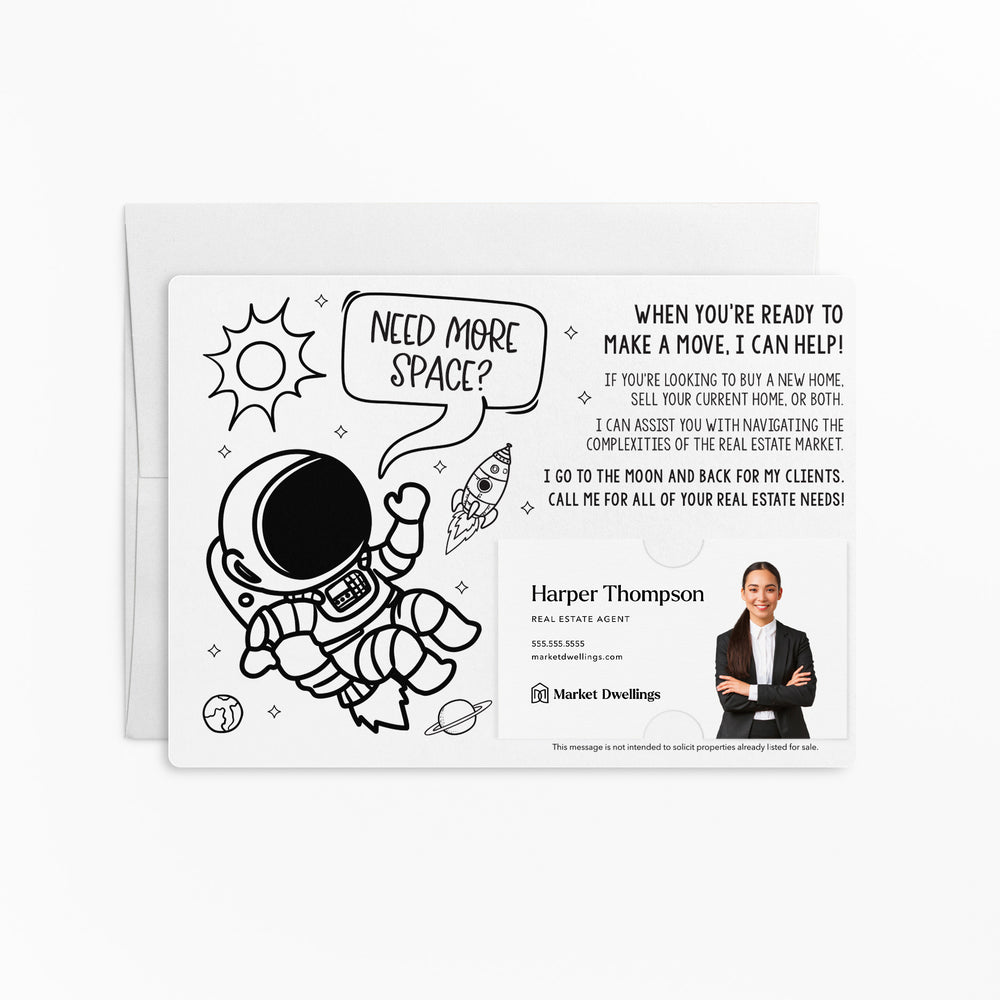 Need More Space? | Real Estate Mailers with Envelopes Mailer Market Dwellings WHITE 10