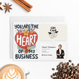 You are the Heart of My Business | Mailers with Envelopes Mailer Market Dwellings