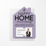 Happy Home Anniversary | Real Estate & Mortgage Mailers with Envelopes Mailer Market Dwellings