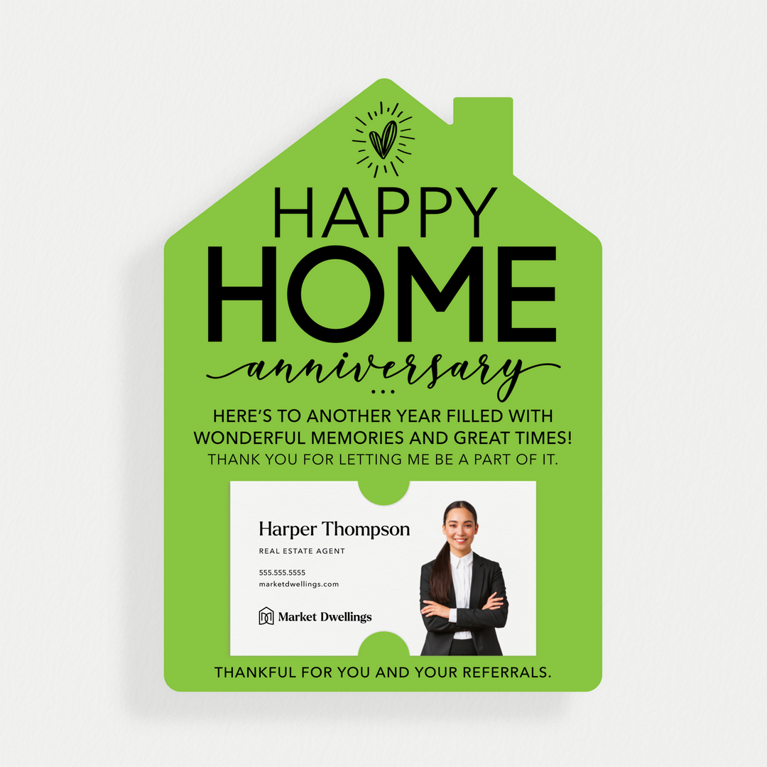 Set of Happy Home Anniversary Mailers | Envelopes Included | M5-M001