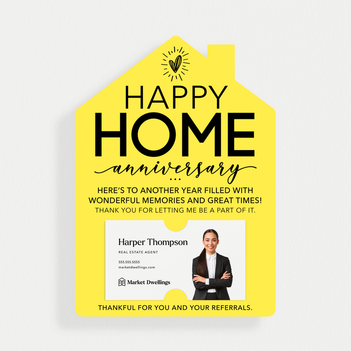 Set of Happy Home Anniversary Mailers | Envelopes Included | M5-M001