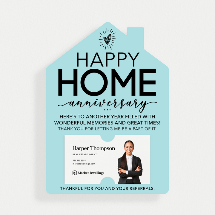 Set of Happy Home Anniversary Mailers | Envelopes Included | M5-M001