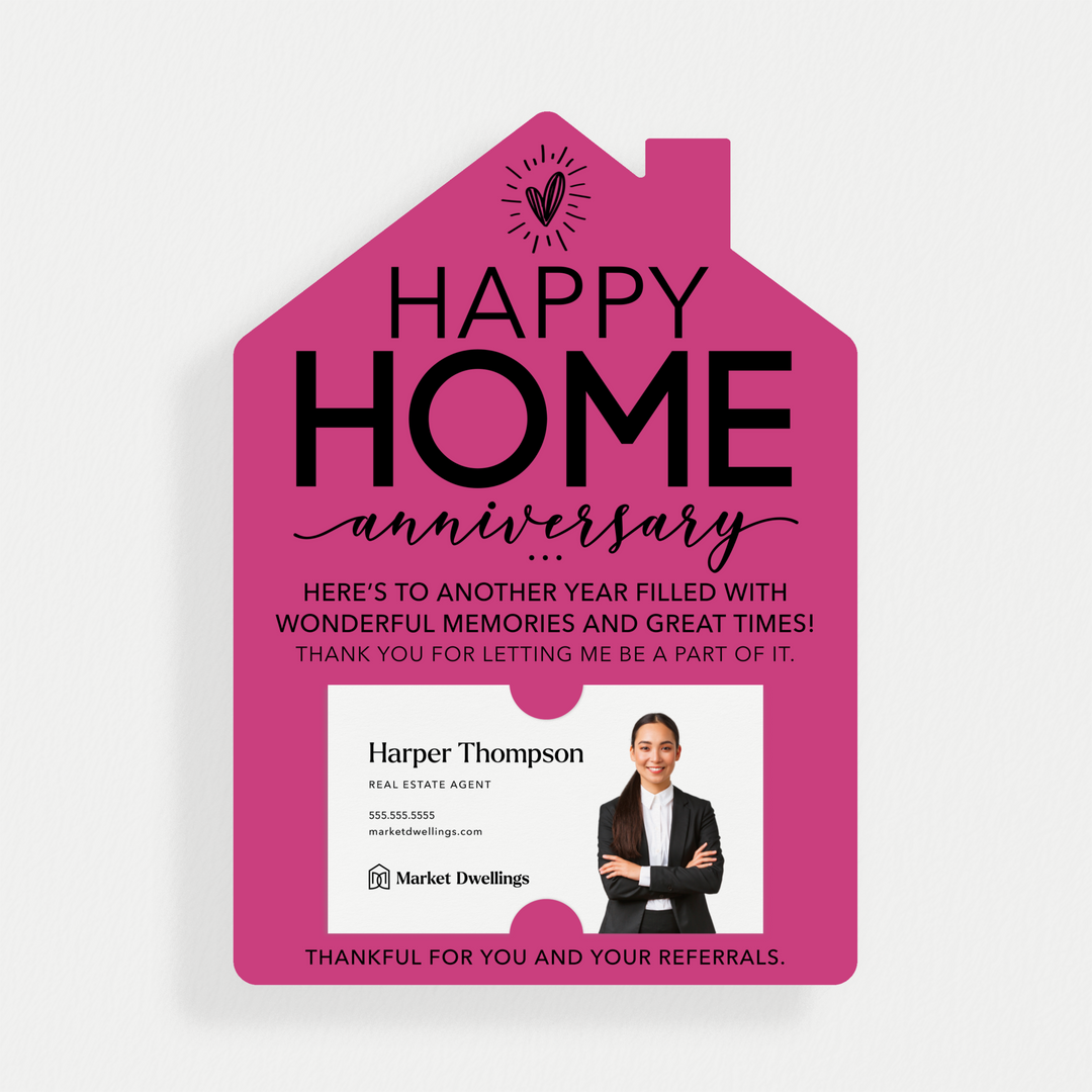 Set of Happy Home Anniversary Mailers | Envelopes Included | M5-M001