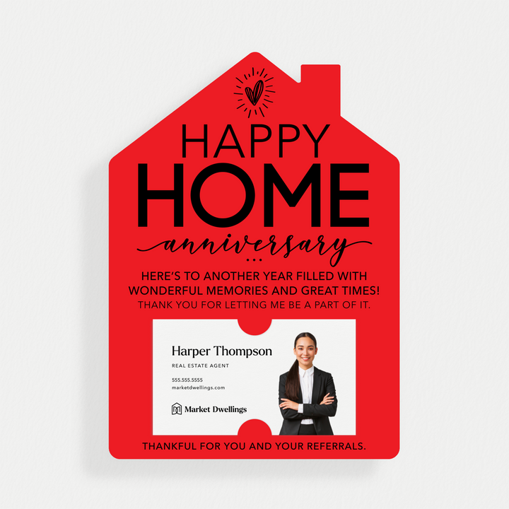 Set of Happy Home Anniversary Mailers | Envelopes Included | M5-M001