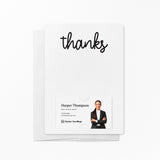 Thanks | Notecards with Envelopes Notecards Market Dwellings WHITE 10