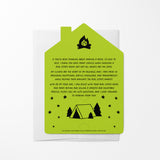You'll Be a Happy Camper | Real Estate Mailers with Envelopes Mailer Market Dwellings
