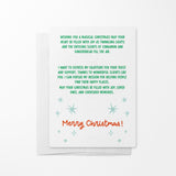 Happy Ho Ho Ho Holidays | Real Estate Lotto Mailers with Envelopes Mailer Market Dwellings