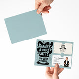 Thanks A Whole Latte For Your Referrals | Mailers with Envelopes Mailer Market Dwellings