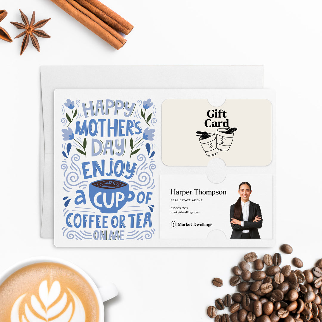 Set of Happy Mother's Day Gift Card & Business Card Holder Mailers | Envelopes Included | M59-M008-AB Mailer Market Dwellings