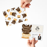 Thanks A Whole Latte For Your Referrals | Mailers with Envelopes Mailer Market Dwellings