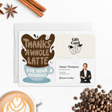 Thanks A Whole Latte For Your Referrals | Mailers with Envelopes Mailer Market Dwellings