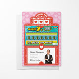 Wishing you a Valentine's Day Filled with Luck and Love! | Lotto Mailers with Envelopes Mailer Market Dwellings SOFT PINK 10