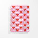 Wishing you a Valentine's Day Filled with Luck and Love! | Lotto Mailers with Envelopes Mailer Market Dwellings