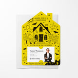 Warning Signs of a Haunted House | Real Estate Mailers with Envelopes Mailer Market Dwellings LEMON 10