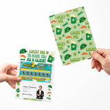 Lucky Me To Have You As A Client | Lotto Mailers with Envelopes Mailer Market Dwellings