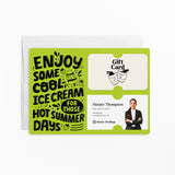 Enjoy Cool Ice Cream | Mailers with Envelopes Mailer Market Dwellings