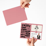 Enjoy Cool Ice Cream | Mailers with Envelopes Mailer Market Dwellings