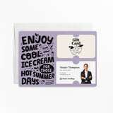 Enjoy Cool Ice Cream | Mailers with Envelopes Mailer Market Dwellings
