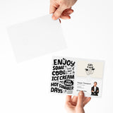 Enjoy Cool Ice Cream | Mailers with Envelopes Mailer Market Dwellings
