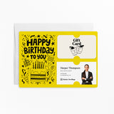 Happy Birthday | Mailers with Envelopes Mailer Market Dwellings LEMON 10