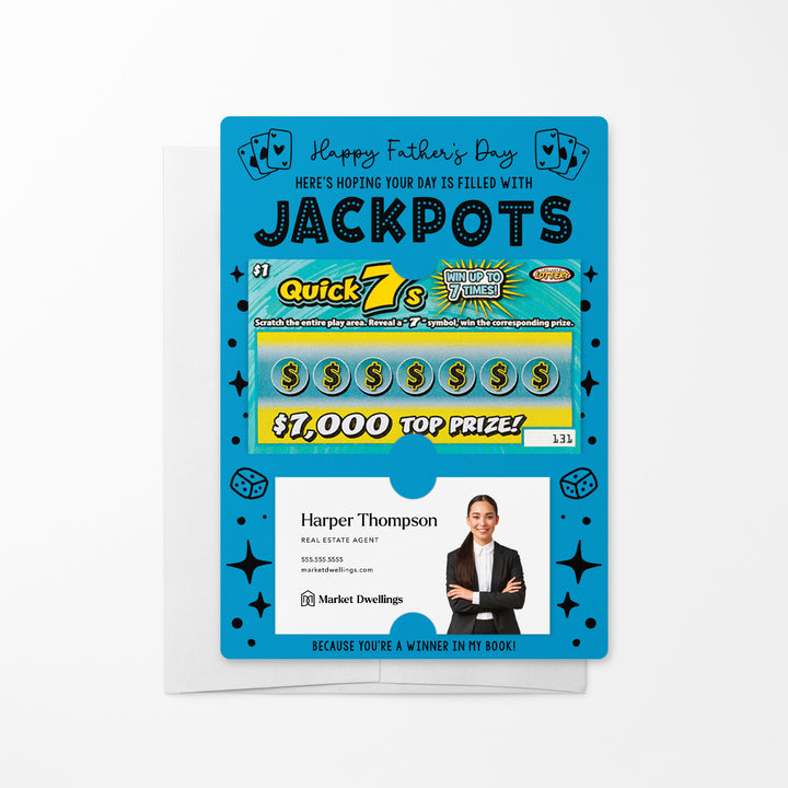 Set of Happy Father's Day Lotto Mailers | Envelopes Included Mailer Market Dwellings ARCTIC