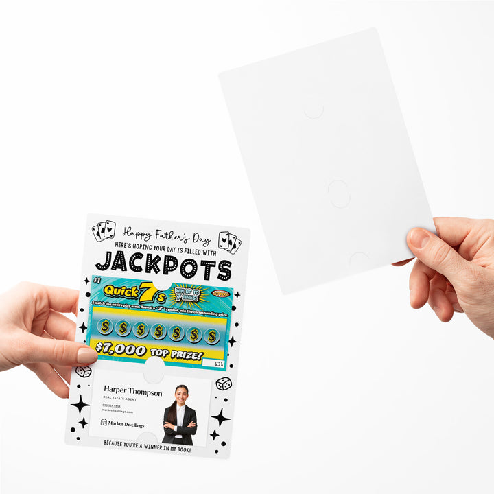 Set of Happy Father's Day Lotto Mailers | Envelopes Included Mailer Market Dwellings