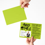 Happy Fall | Real Estate Mailers with Envelopes Mailer Market Dwellings