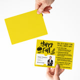 Happy Fall | Real Estate Mailers with Envelopes Mailer Market Dwellings