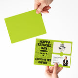 Happy Father's Day Enjoy a Coffee or Tea | Mailers with Envelopes Mailer Market Dwellings