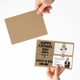 Happy Father's Day Enjoy a Coffee or Tea | Mailers with Envelopes Mailer Market Dwellings