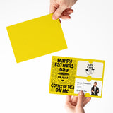 Happy Father's Day Enjoy a Coffee or Tea | Mailers with Envelopes Mailer Market Dwellings