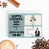 Happy Father's Day Enjoy a Coffee or Tea | Mailers with Envelopes Mailer Market Dwellings