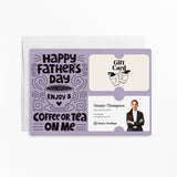 Happy Father's Day Enjoy a Coffee or Tea | Mailers with Envelopes Mailer Market Dwellings