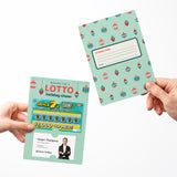 Wishing You a Lotto Holiday Cheer, Hanging Ornaments | Lotto Mailers with Envelopes Mailer Market Dwellings
