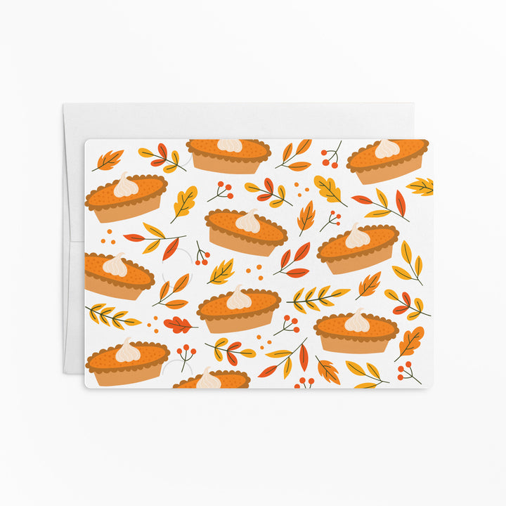 Set of Give Thanks & Eat Pie | Happy Thanksgiving Mailers | Envelopes Included | M78-M008 Mailer Market Dwellings