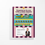 Wrapping Up the Year with a Lotto Thanks, Stripes | Lotto Mailers with Envelopes Mailer Market Dwellings BLUSH 10
