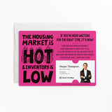 The Housing Market is Hot and Inventory is Low | Real Estate Mailers with Envelopes Mailer Market Dwellings
