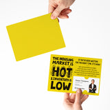 The Housing Market is Hot and Inventory is Low | Real Estate Mailers with Envelopes Mailer Market Dwellings