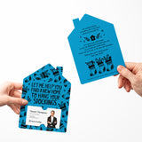 Let Me Help You Find A New Home To Hang Your Stockings. | Christmas | Real Estate Mailers with Envelopes Mailer Market Dwellings