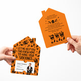 Let Me Help You Find A New Home To Hang Your Stockings. | Christmas | Real Estate Mailers with Envelopes Mailer Market Dwellings