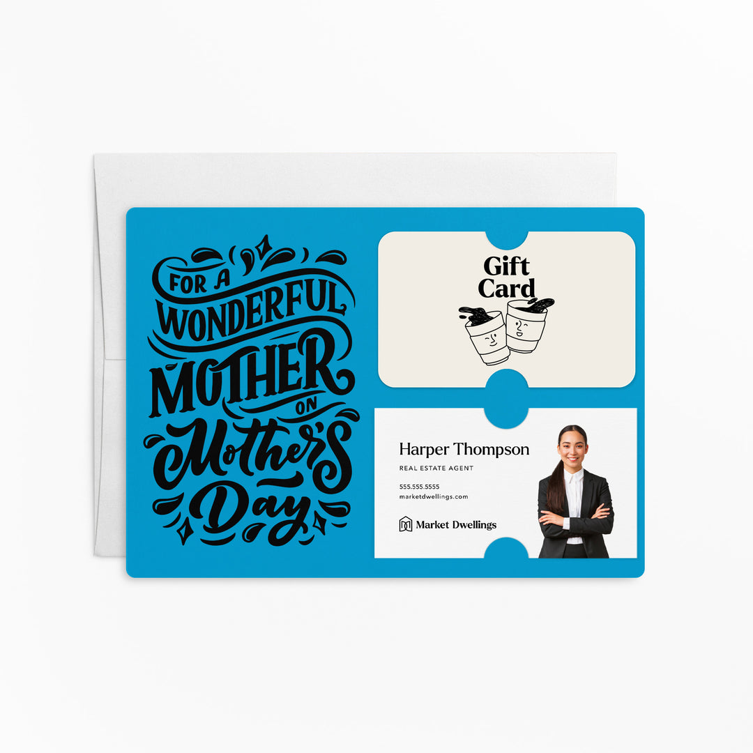 Set of Mother's Day Gift Card & Business Card Holder Mailer | Envelopes Included | M8-M008