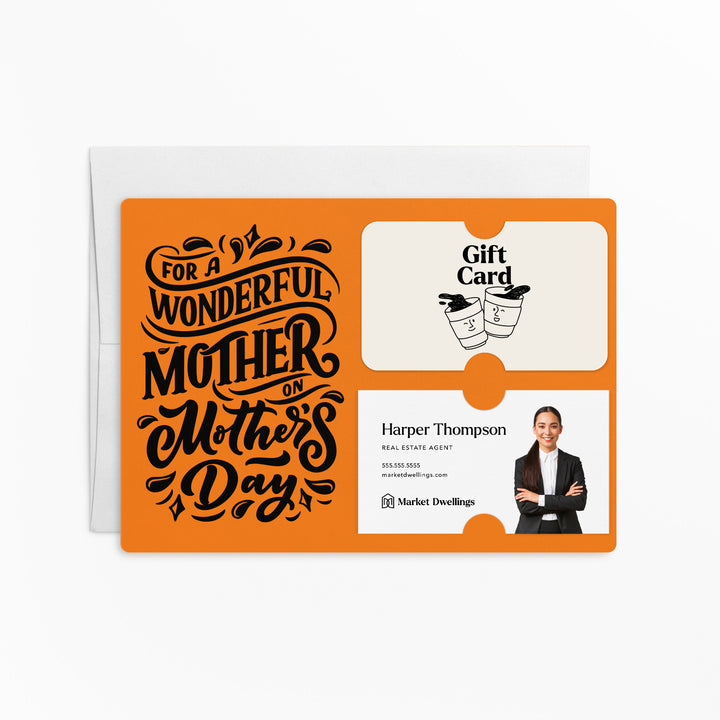 Set of Mother's Day Gift Card & Business Card Holder Mailer | Envelopes Included | M8-M008