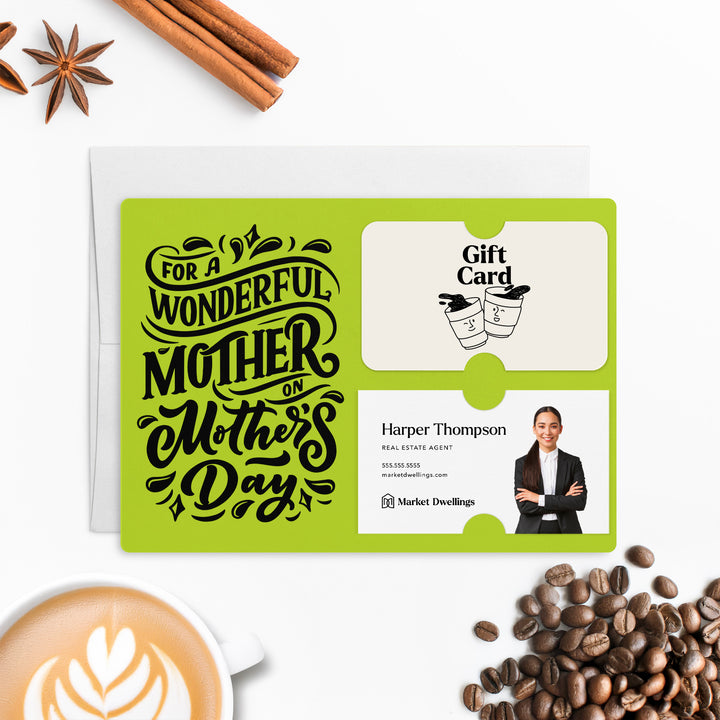 Set of Mother's Day Gift Card & Business Card Holder Mailer | Envelopes Included | M8-M008 Mailer Market Dwellings