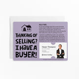 Thinking of Selling Your House, I Have a Buyer | Real Estate Mailers with Envelopes Mailer Market Dwellings