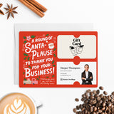 A Round Of Santa-Plause To Thank You For Your Business! | Mailers with Envelopes Mailer Market Dwellings