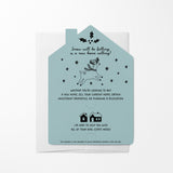 Consider Me Your Real Estate Rudolph: Lighting The Way To Your Dream Home. | Christmas Winter | Real Estate Mailers with Envelopes Mailer Market Dwellings